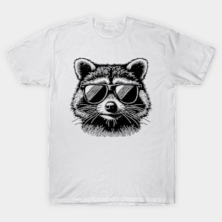 Summer Raccoon T-Shirt